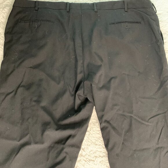Men's Black Pants/Slacks Size 45 Black RN #77219 85% Wool - Picture 6 of 6